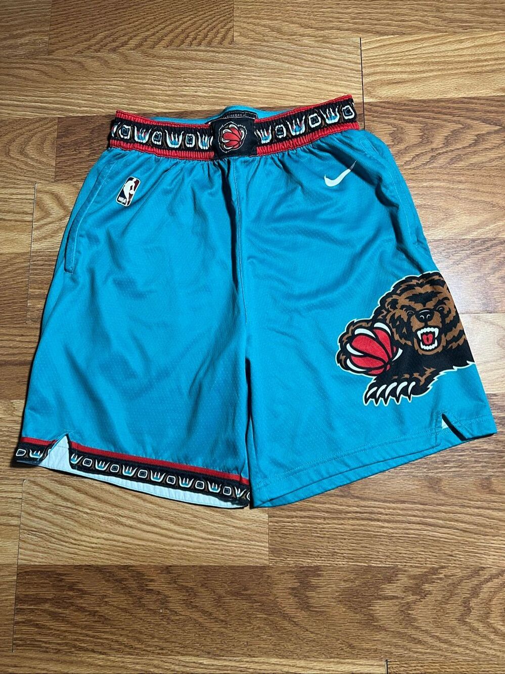 Nike Memphis Grizzlies Hardwood Classics Swingman Shorts Large